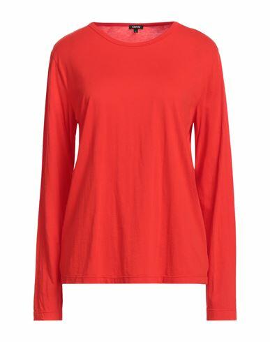 Aspesi Woman T-shirt Red Cotton Cover