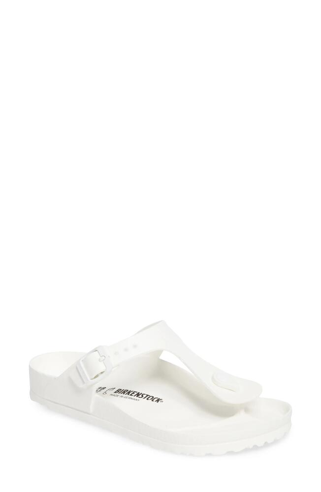 Birkenstock Essentials - Gizeh Flip Flop in White Cover