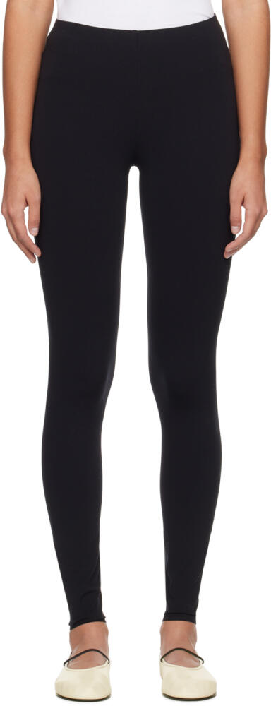 The Row Black Lanza Leggings Cover