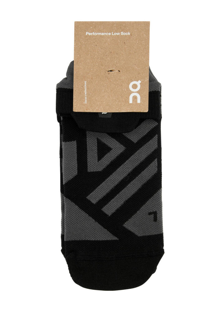 ON Performance Stretch-jersey Trainer Socks - Black Cover