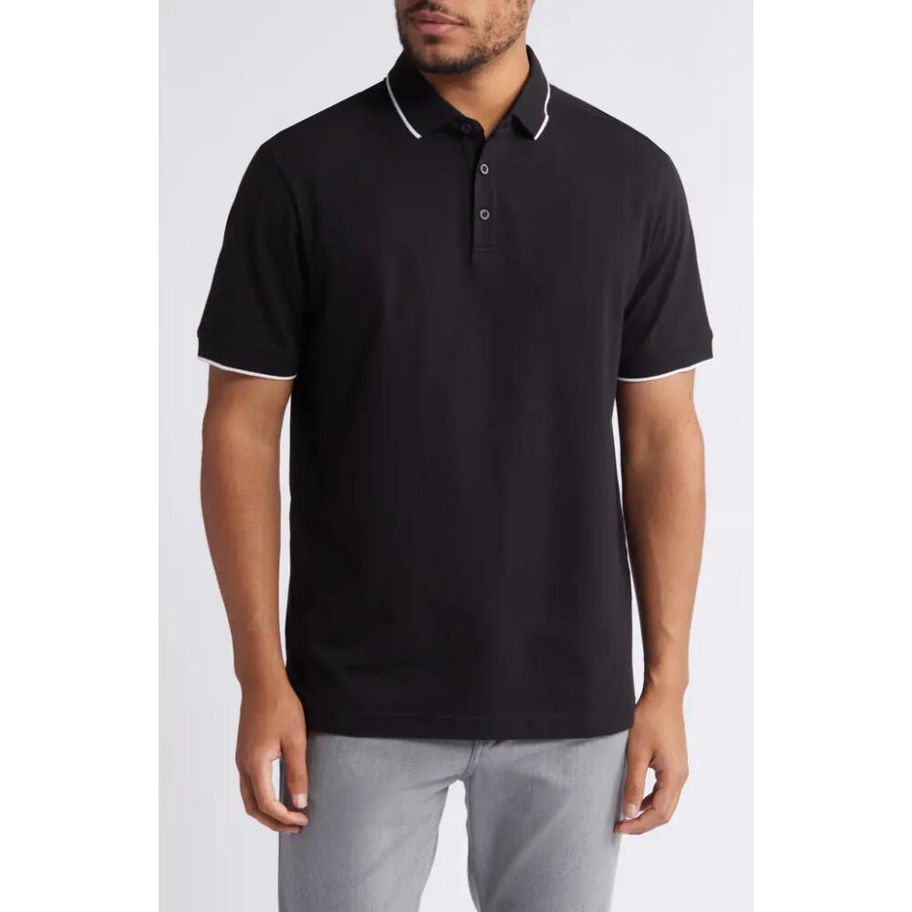 Nordstrom Tech-Smart Performance Polo in Black Cover