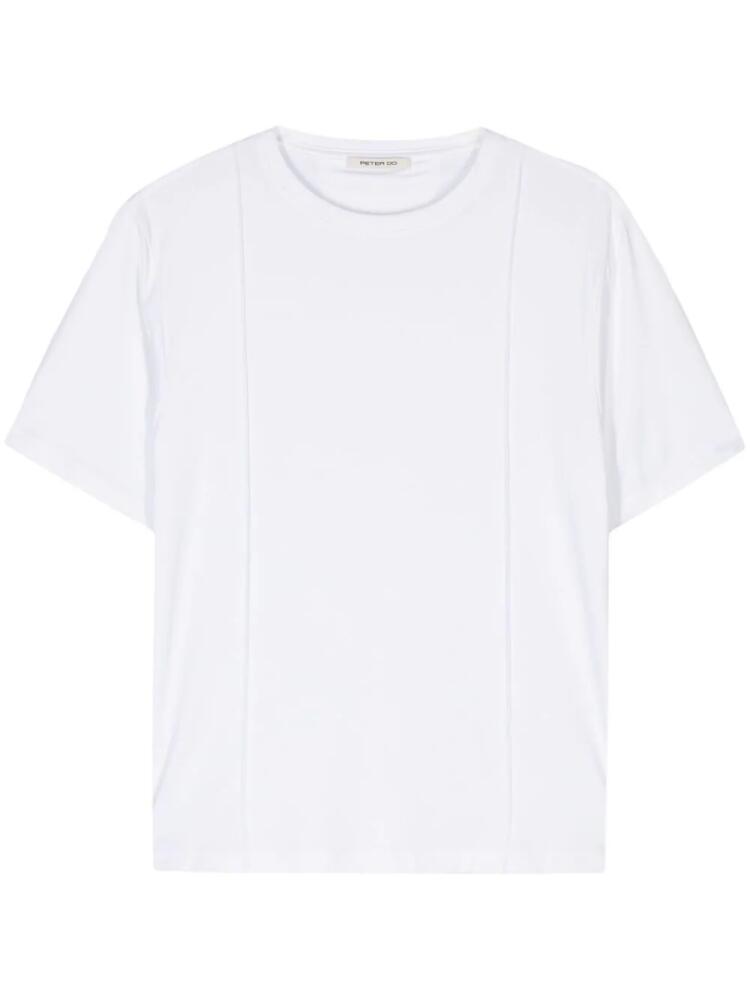 Peter Do creased crew-neck T-shirt - White Cover