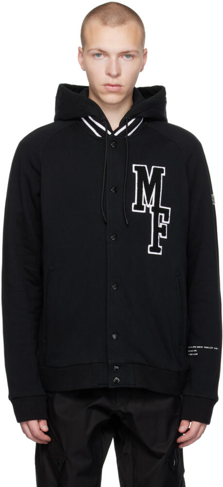 Moncler Genius 7 Moncler FRGMT Hiroshi Fujiwara Black Bomber Jacket Cover