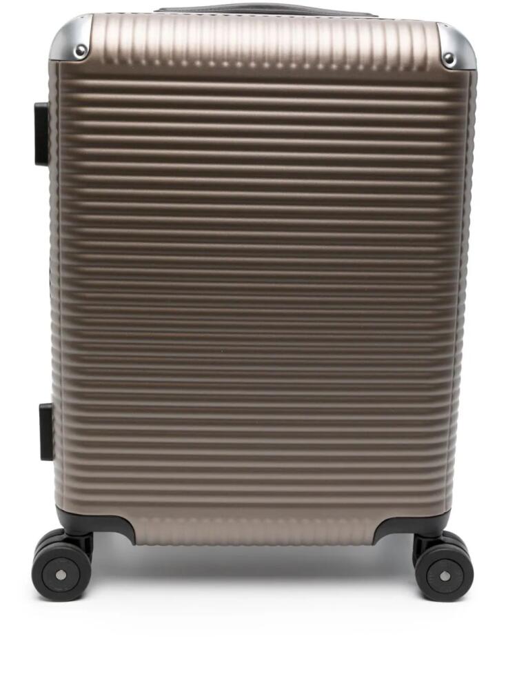 FPM Milano Bank Light Spinner 55 rolling luggage - Brown Cover