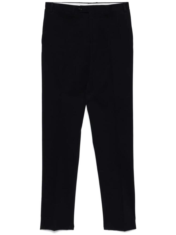 Canali straight-leg trousers - Blue Cover