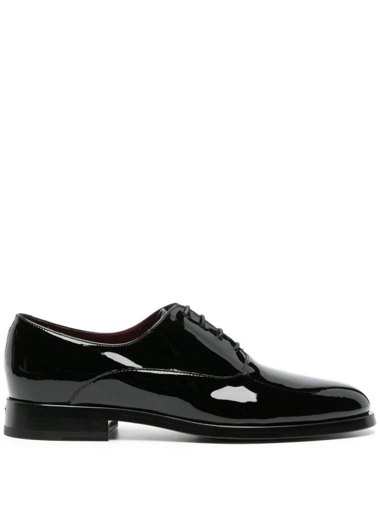 Valentino Garavani patent-leather Oxford shoes - Black Cover