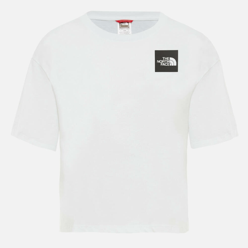 The North Face Women's Cropped Fine T-Shirt - White Cover