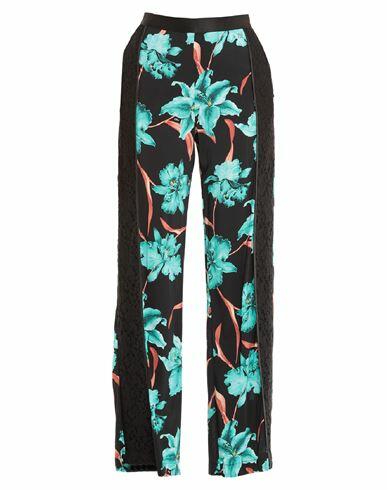 Vdp Collection Woman Pants Black Viscose, Elastane, Cotton, Polyamide Cover