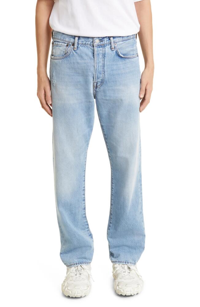 Acne Studios 1996 Classic Fit Leg Jeans in Light Blue Cover