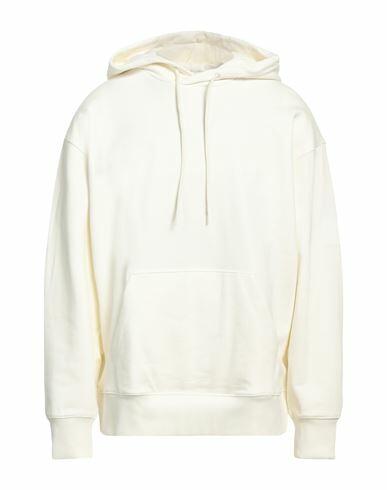 Y-3 Man Sweatshirt Ivory Organic cotton, Elastane Cover