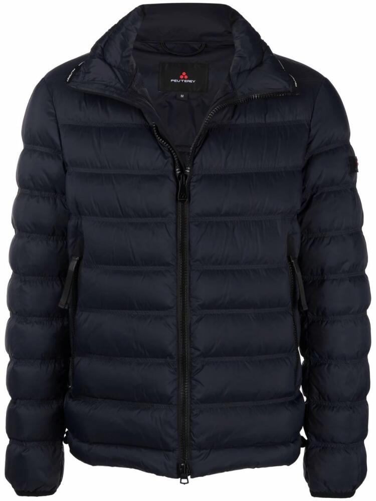 Peuterey zipped padded jacket - Blue Cover