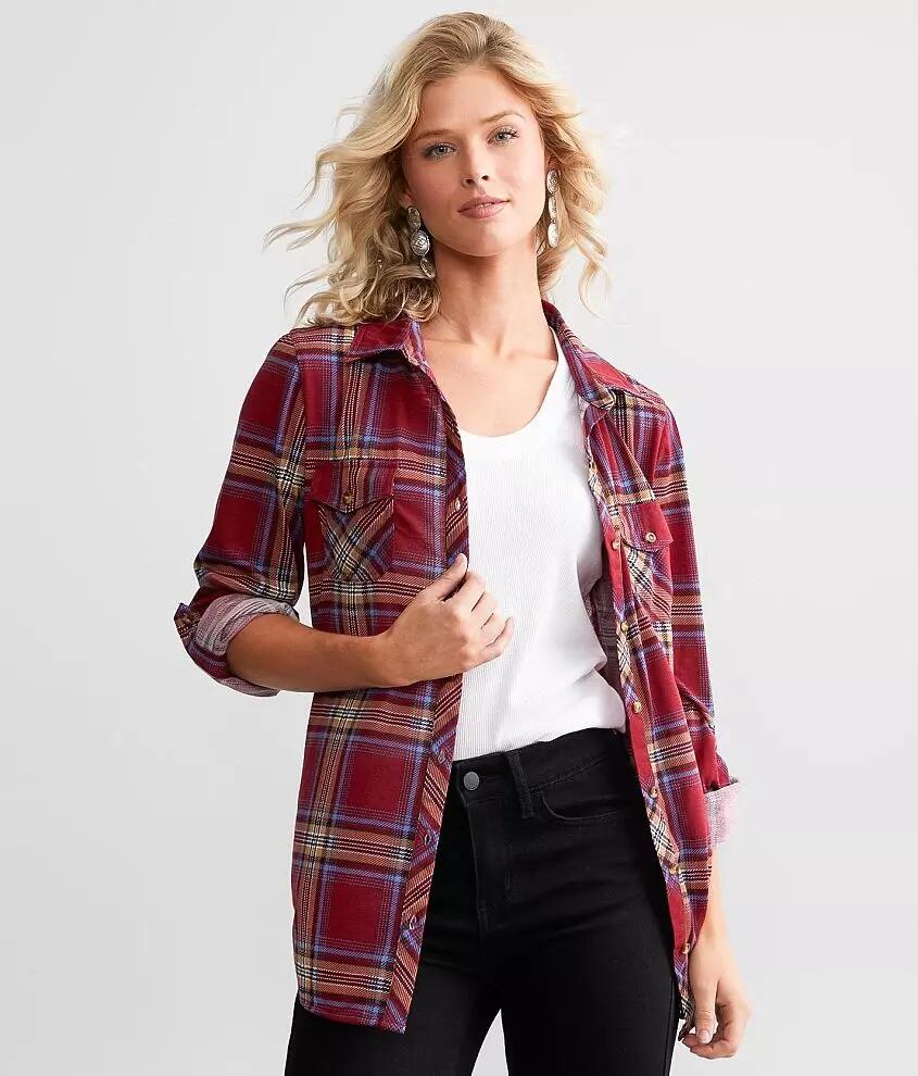 Modish Rebel Plaid Shirt Cover