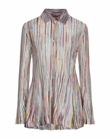 Missoni Woman Shirt Yellow Viscose, Polyester, Polyamide Cover