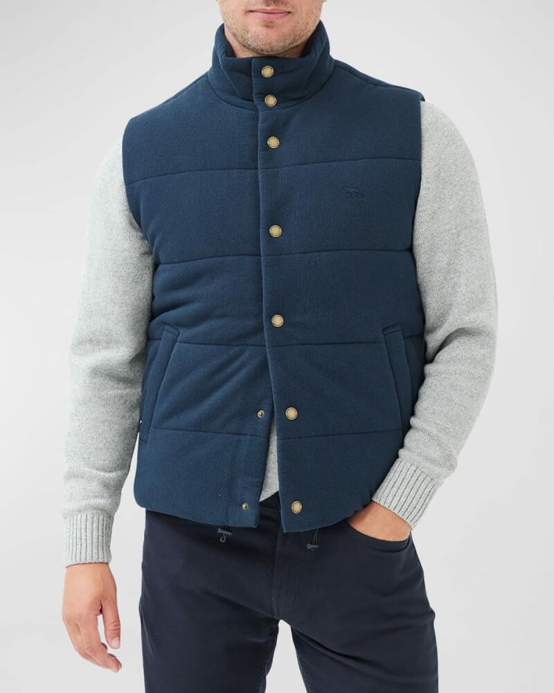 Rodd & Gunn Men's Lake Ferry Cotton Quilted Vest Cover