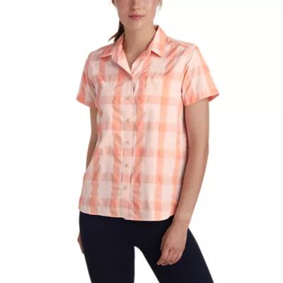 Eddie Bauer Women's Mountain Short-Sleeve Shirt Cover