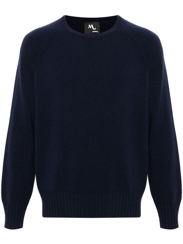 Doppiaa knitted sweater - Blue Cover