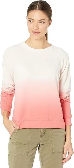 Sanctuary Happy Days Ombre Raglan Sweatshirt (Eco Sugar Airbrush) Women's Clothing Cover