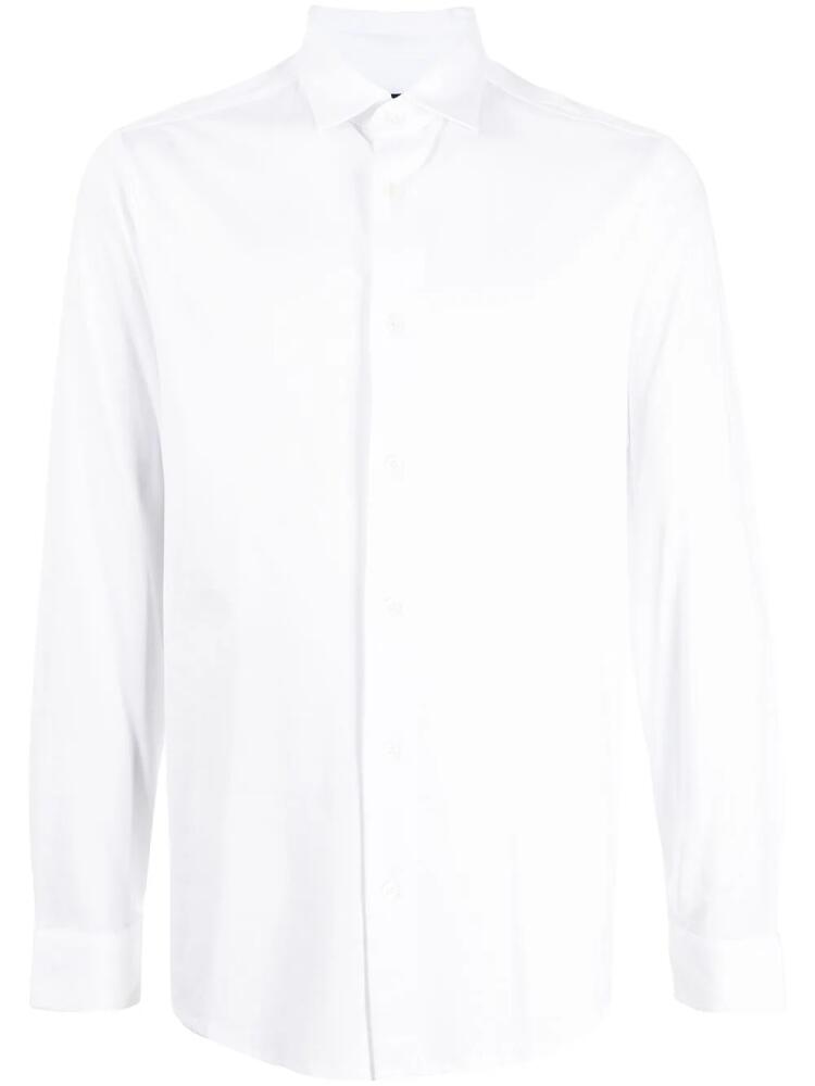 Emporio Armani jersey long-sleeve shirt - White Cover