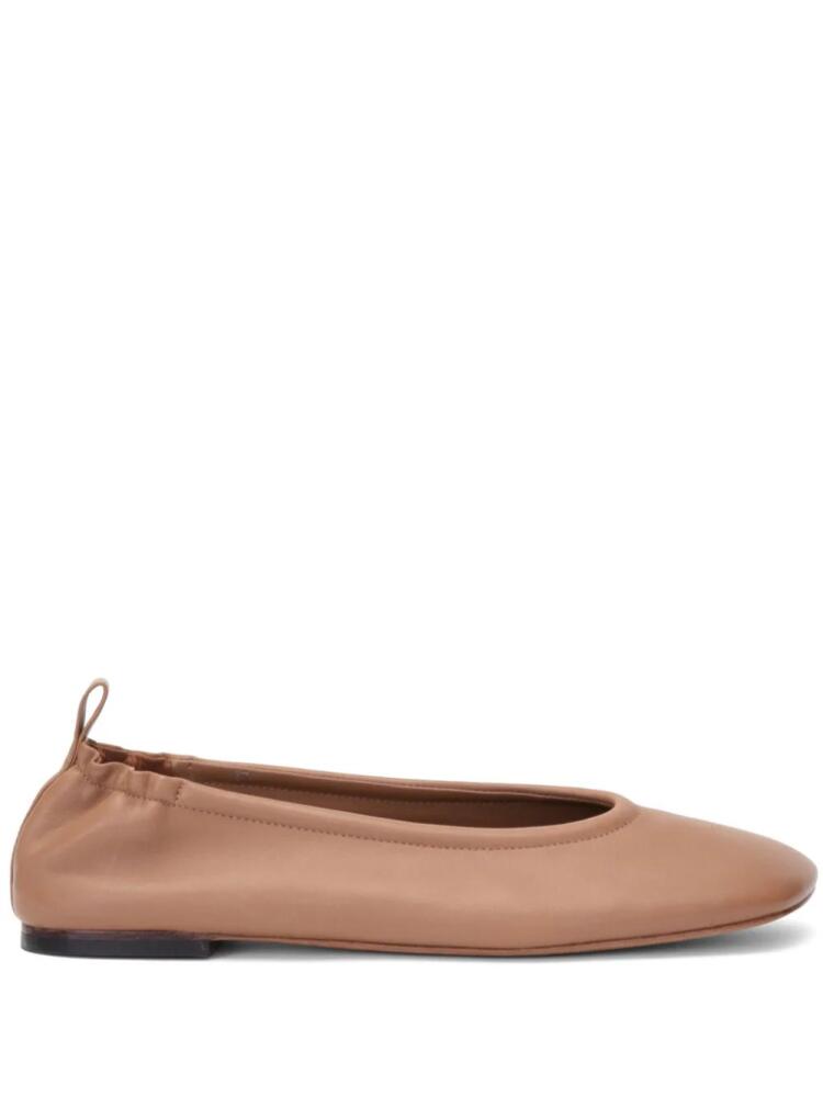 3.1 Phillip Lim ID leather ballerina shoes - Neutrals Cover