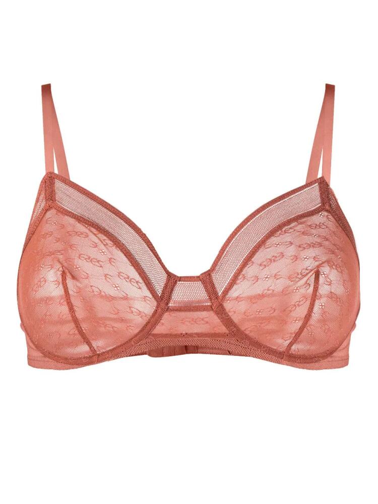 ERES Positive full cup bra - Orange Cover