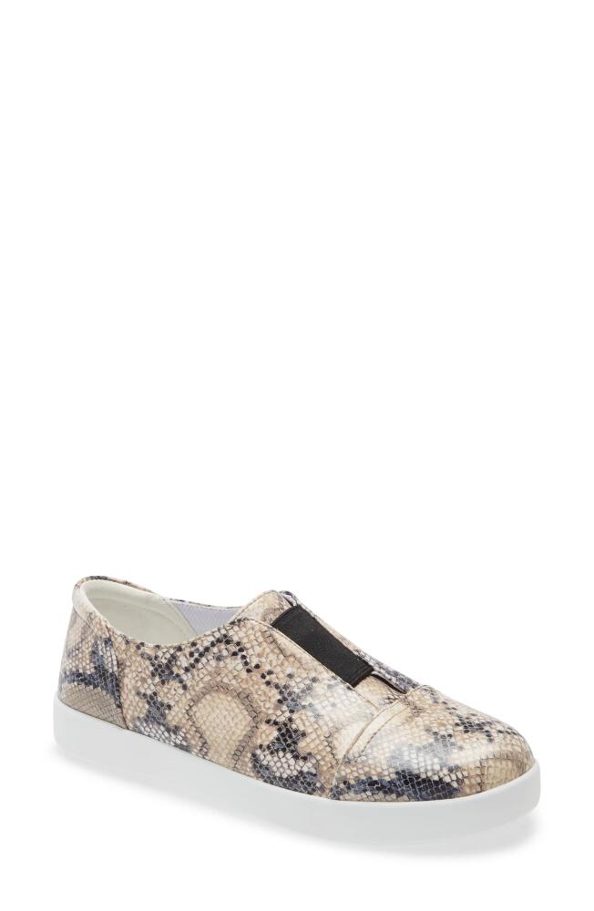 Alegria by PG Lite Posy Slip-On Sneaker in Natural Snake Print Cover