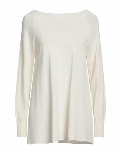 Solotre Woman Sweater Ivory Viscose, Polyamide Cover