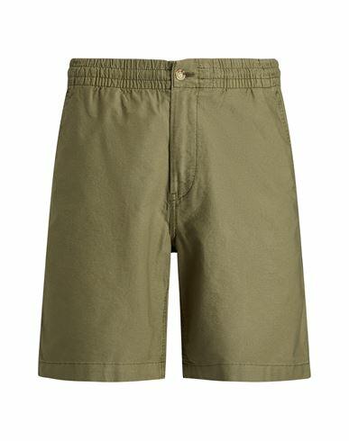 Polo Ralph Lauren 8-inch Polo Prepster Oxford Short Man Shorts & Bermuda Shorts Military green Cotton Cover