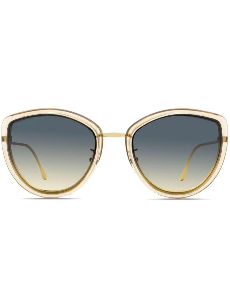 Longines butterfly-frame sunglasses - Gold Cover