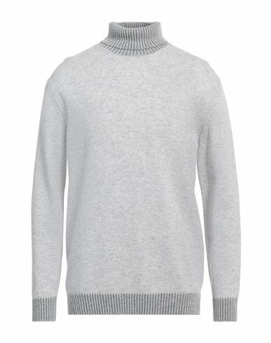 Cashmere Company Man Turtleneck Light grey Geelong Wool Cover