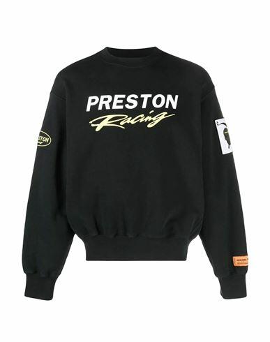 Heron Preston Heron Preston Black Sweatshirt Man Sweatshirt Black Cotton Cover