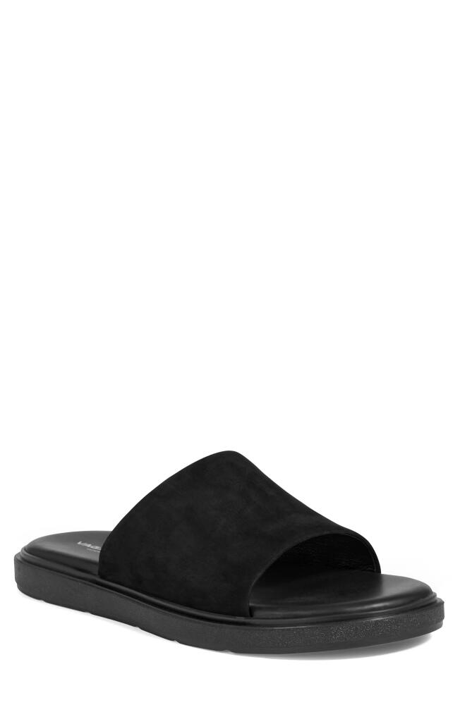 Vagabond Shoemakers Mason Slide Sandal in Black Cover