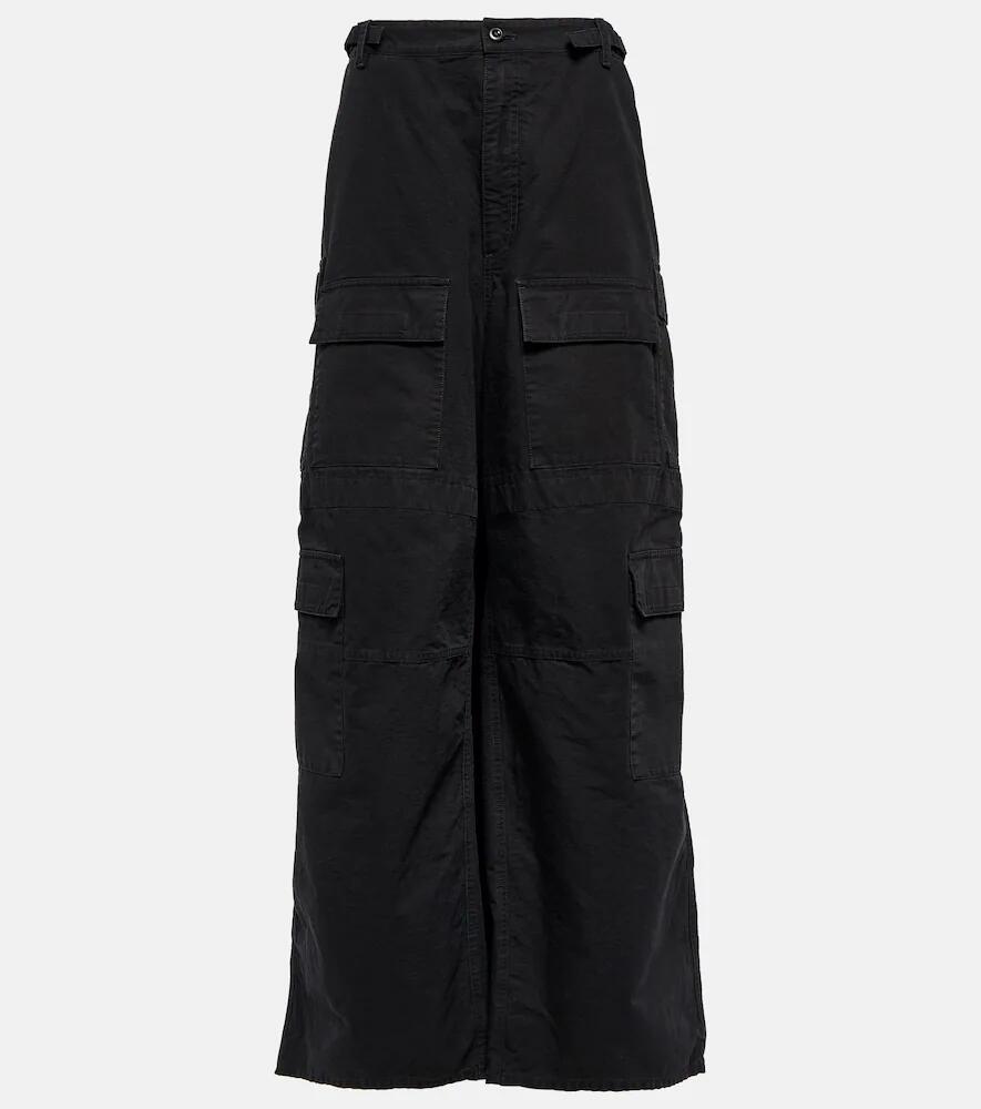 Balenciaga Cargo cotton maxi skirt Cover