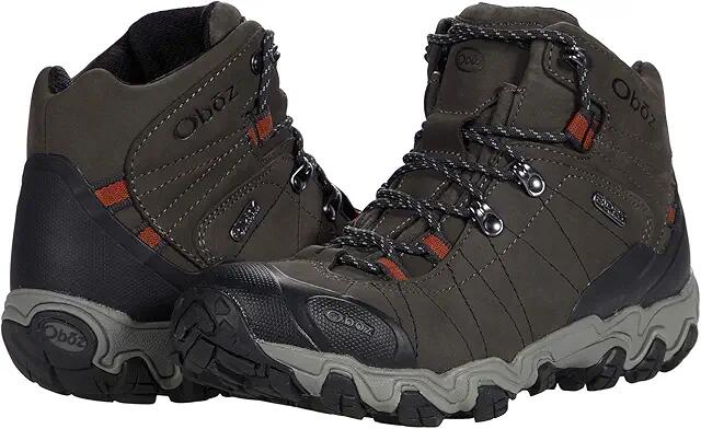 Oboz Bridger BDRY (Raven) Men's Hiking Boots Cover