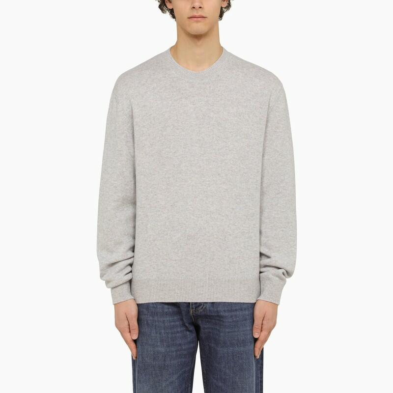 Bottega Veneta Grey cashmere crew-neck sweater Cover