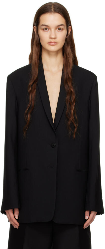 The Row Black Cowal Blazer Cover