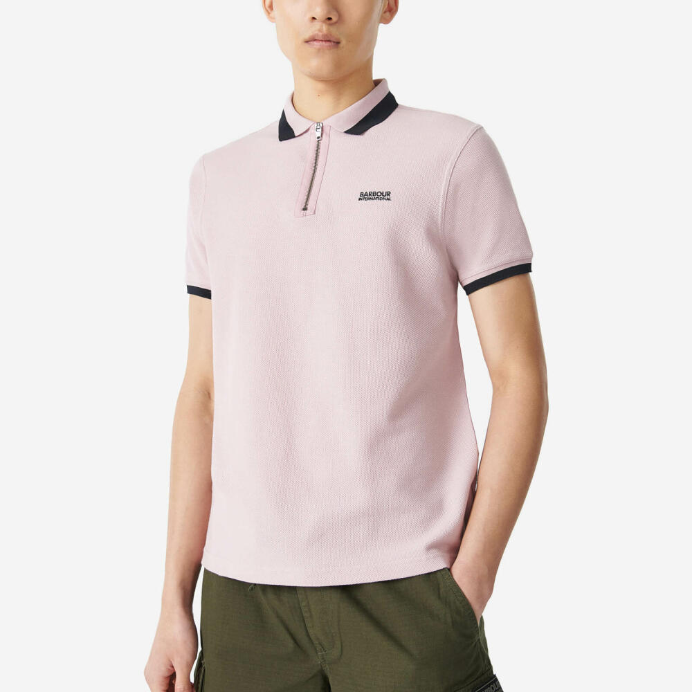 Barbour International Richmond Cotton-Piqué Polo Shirt Cover