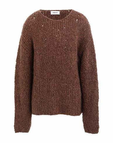 Ambush Man Sweater Brown Acrylic, Virgin Wool, Mohair wool, Polyamide Cover