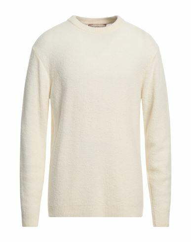 Wool & Co Man Sweater Ivory Wool, Polyamide Cover