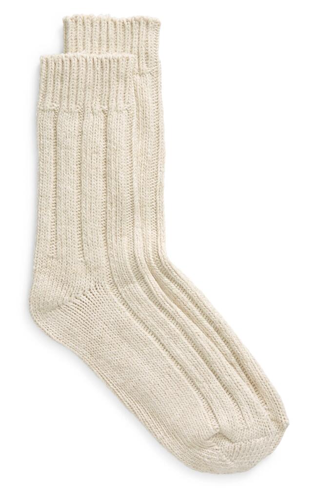 Birkenstock Cotton Twist Crew Socks in Off White Cover