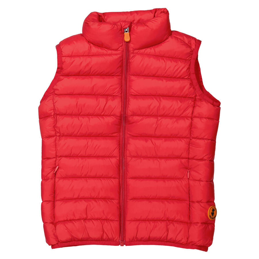 Save The Duck Girls Tango Red Andy Icon Puffer Vest Cover