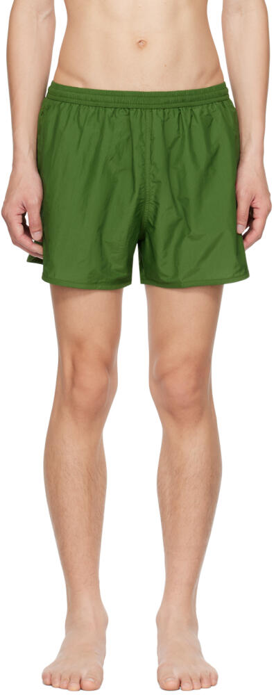 AMI Paris Green Ami de Cœur Swim Shorts Cover