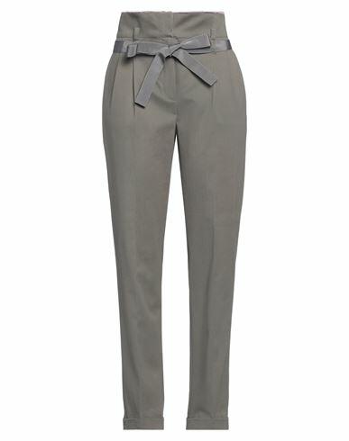 Alberta Ferretti Woman Pants Grey Cotton, Elastane, Acetate Cover