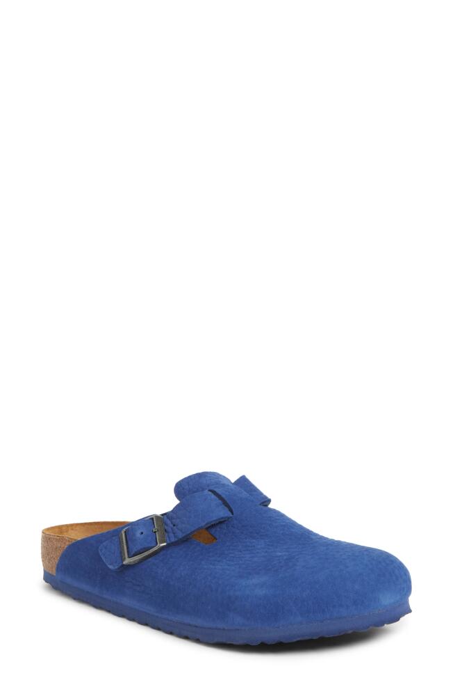 Birkenstock Boston Desert Clog in Indigo Blue Cover