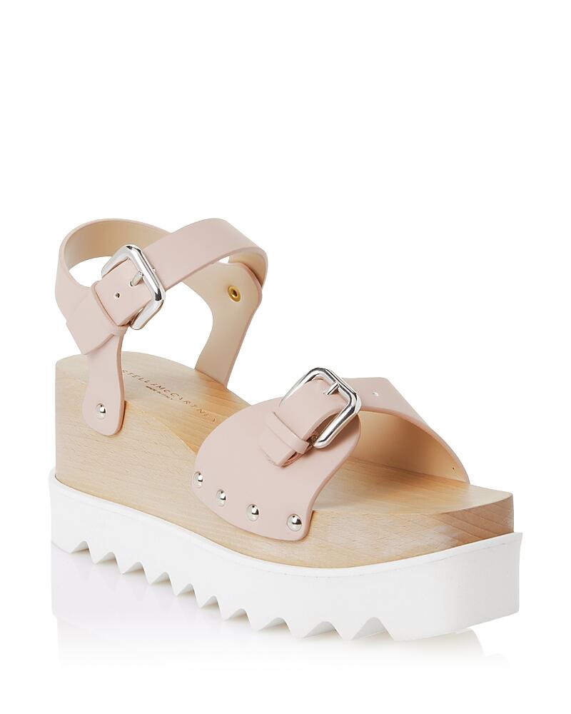 Stella McCartney Women's Elyse Wedge Platform Sandals Cover