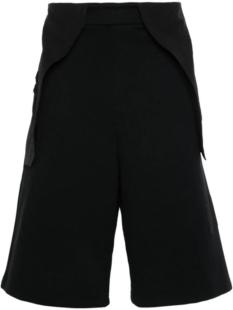 A-COLD-WALL* panelled cotton bermuda shorts - Black Cover