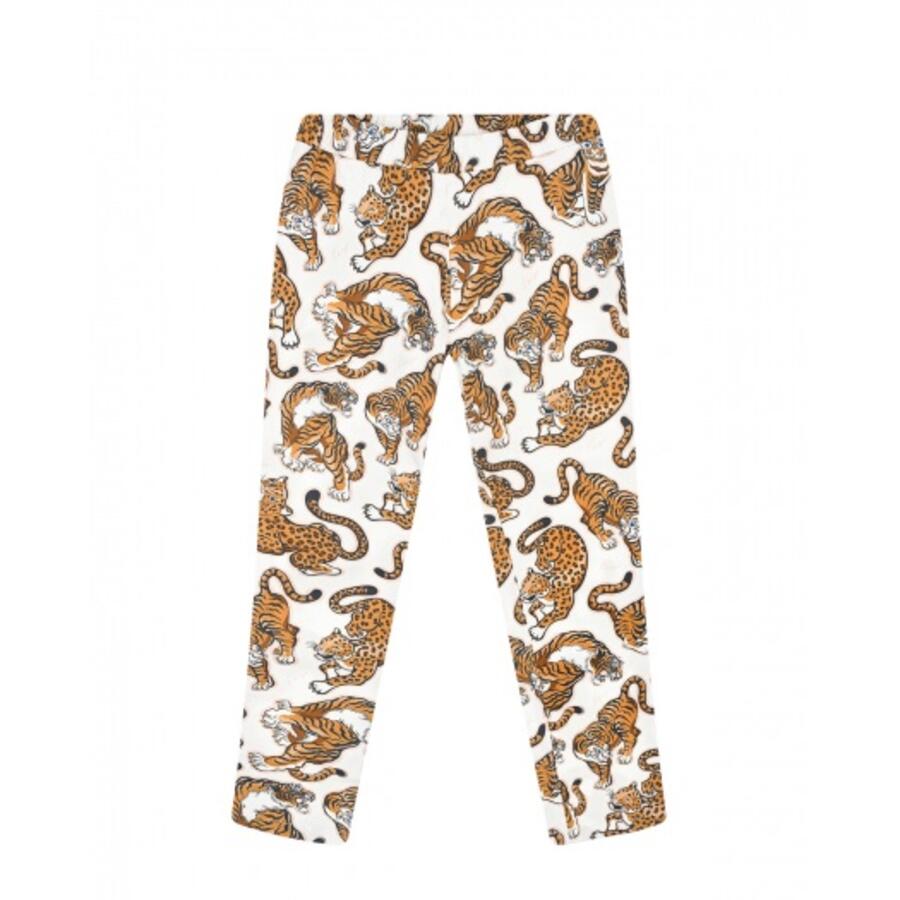 Kenzo Girls All-over Tiger Print Leggings Cover