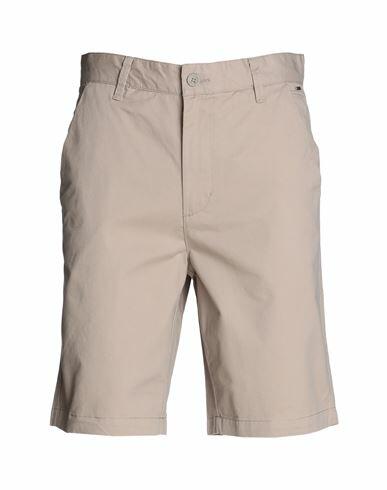 Only & Sons Man Shorts & Bermuda Shorts Beige Cotton, Recycled cotton Cover