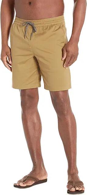 Volcom Frickin E-Waist 19 Shorts (Dark Khaki) Men's Shorts Cover