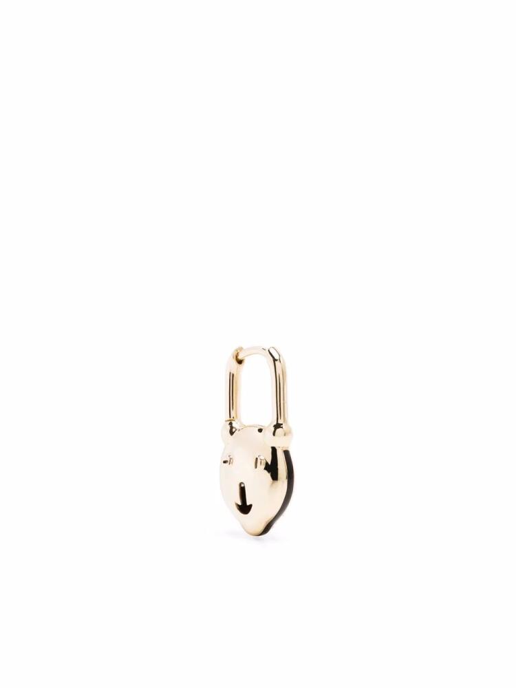 Maria Black Ted Diamond huggie right earring - Gold Cover