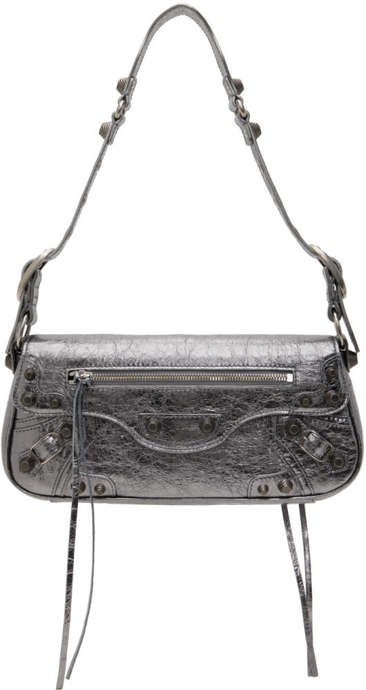 Balenciaga Silver 'Le Cagole Small Sling' Bag Cover